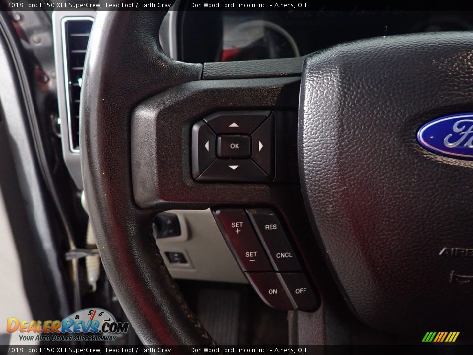 2018 Ford F150 XLT SuperCrew Lead Foot / Earth Gray Photo #29