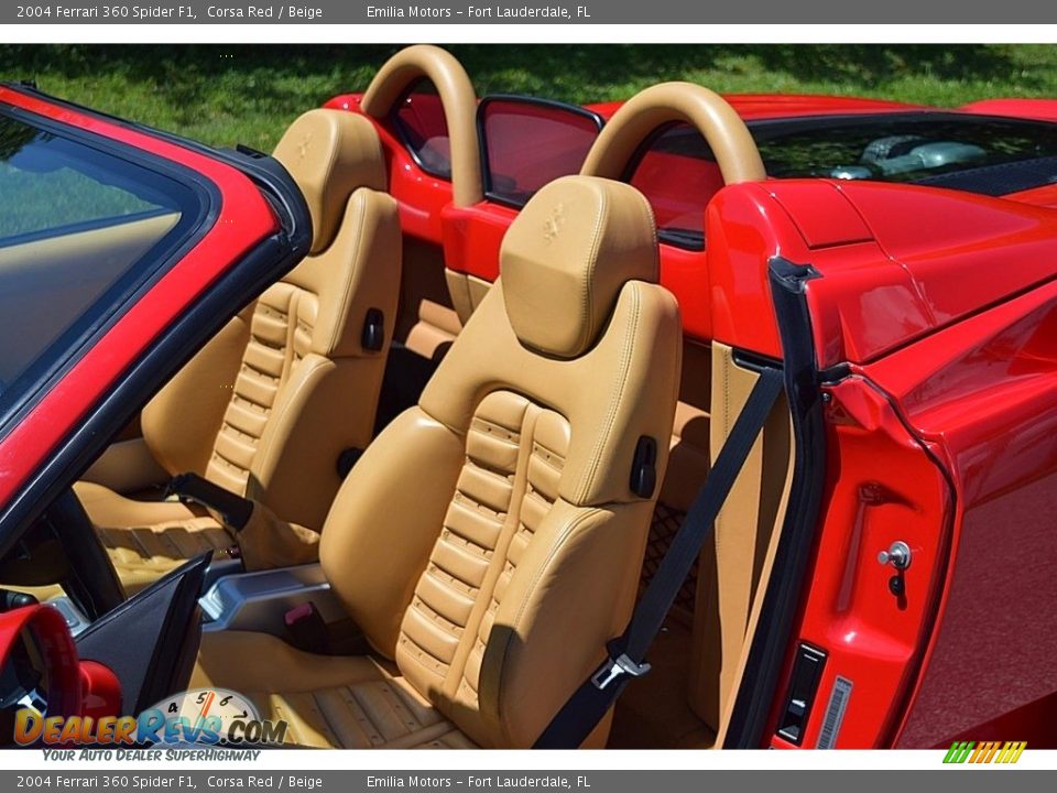 Front Seat of 2004 Ferrari 360 Spider F1 Photo #34