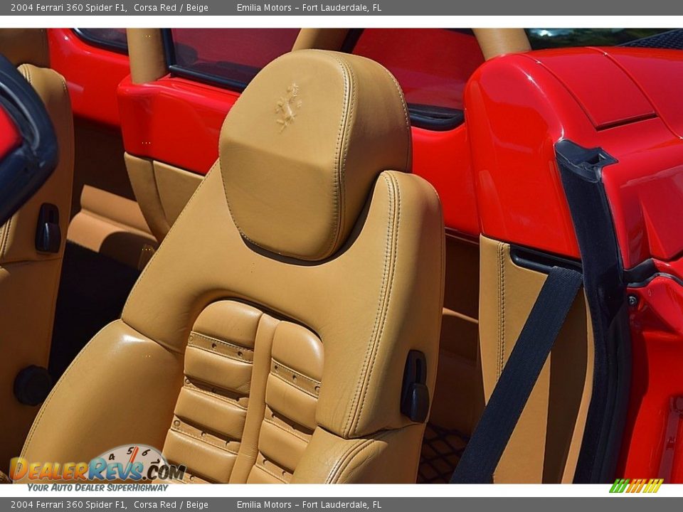 Front Seat of 2004 Ferrari 360 Spider F1 Photo #35