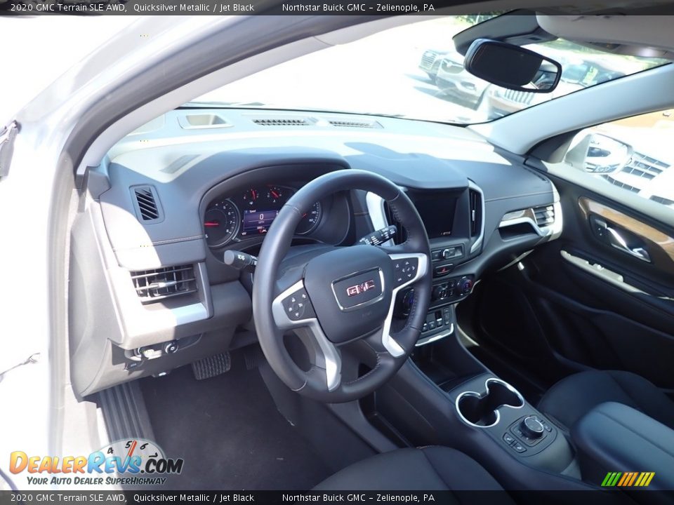 2020 GMC Terrain SLE AWD Quicksilver Metallic / Jet Black Photo #29