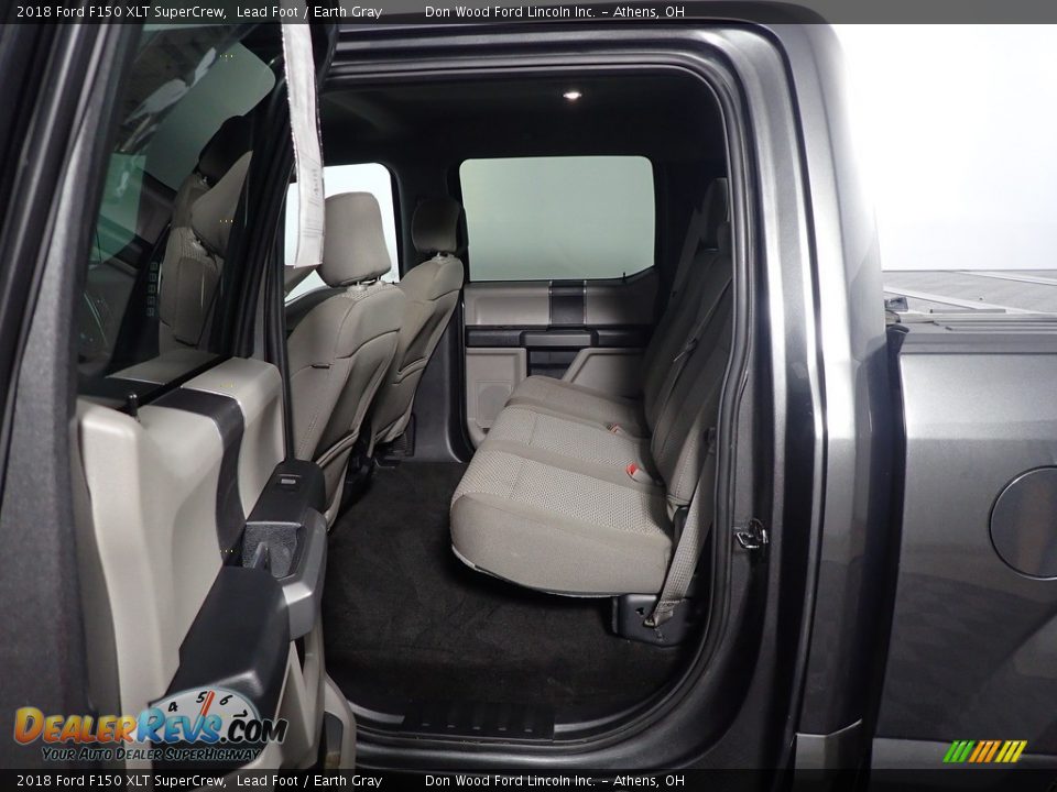 2018 Ford F150 XLT SuperCrew Lead Foot / Earth Gray Photo #36
