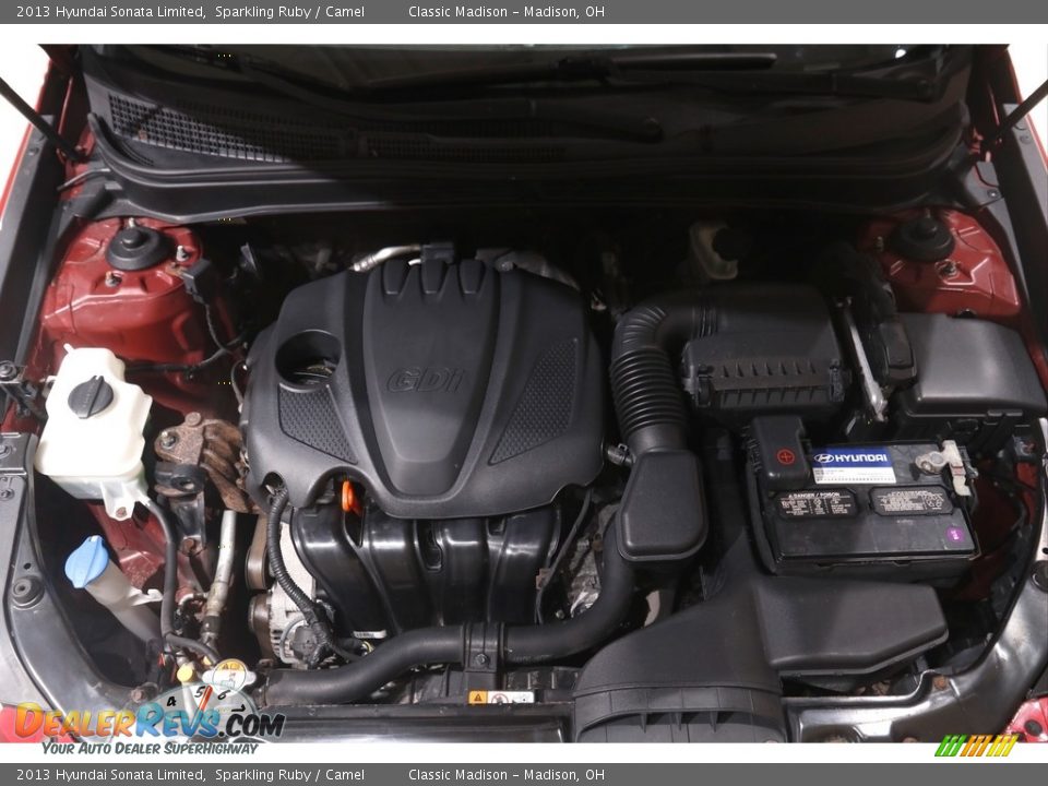 2013 Hyundai Sonata Limited Sparkling Ruby / Camel Photo #19