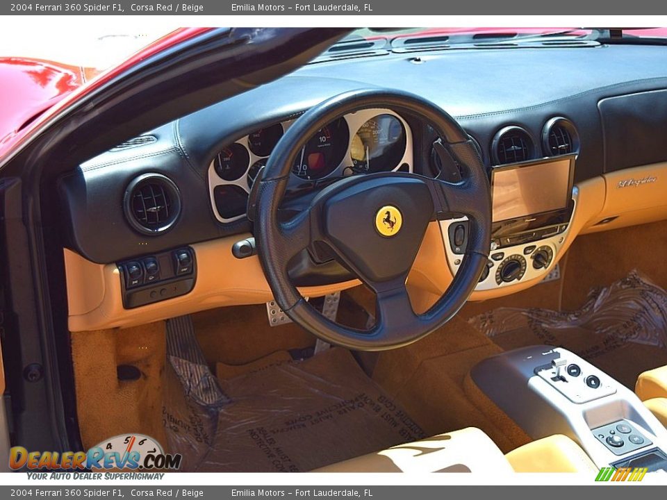 Dashboard of 2004 Ferrari 360 Spider F1 Photo #41