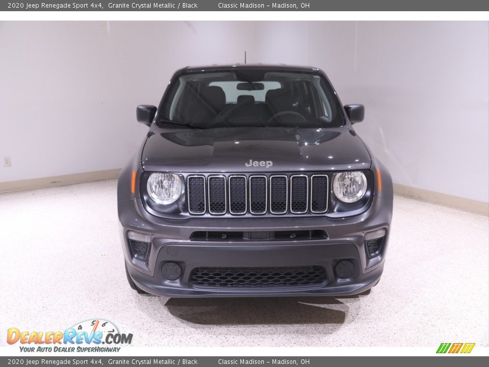 2020 Jeep Renegade Sport 4x4 Granite Crystal Metallic / Black Photo #2