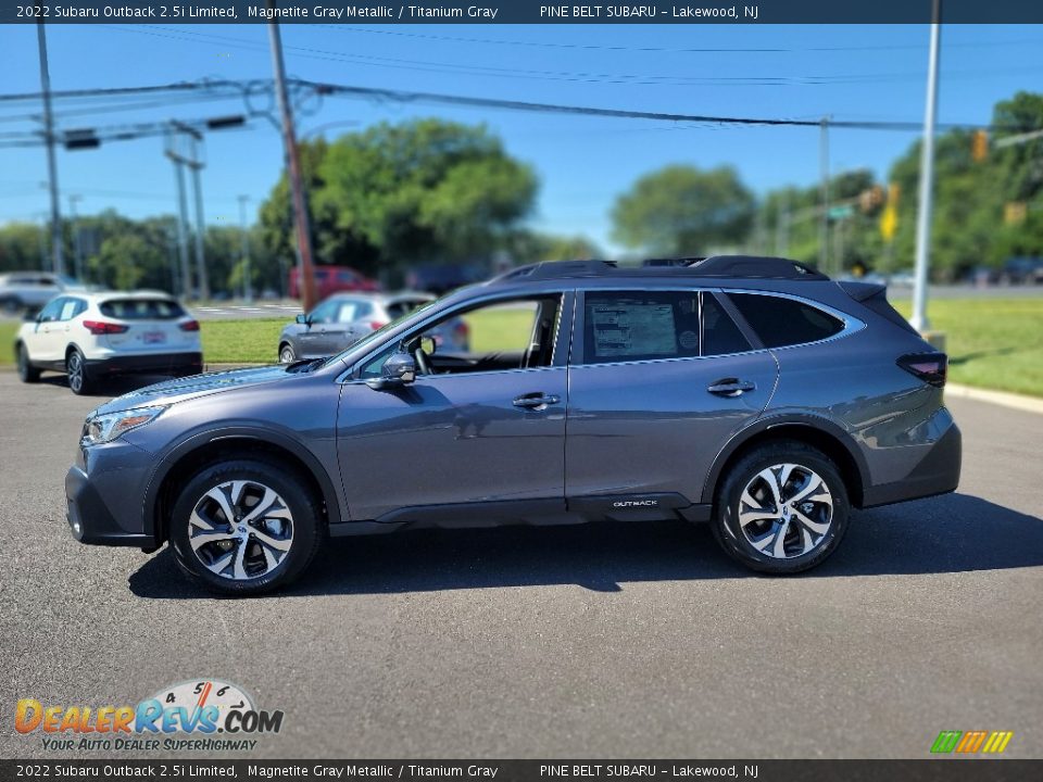 2022 Subaru Outback 2.5i Limited Magnetite Gray Metallic / Titanium Gray Photo #3