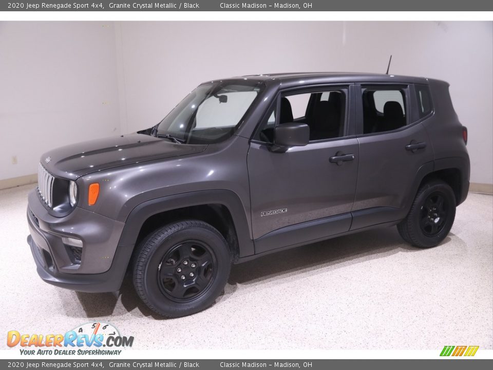 2020 Jeep Renegade Sport 4x4 Granite Crystal Metallic / Black Photo #3
