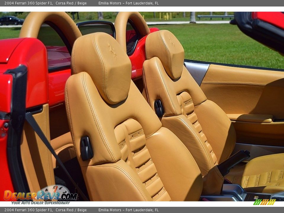 Front Seat of 2004 Ferrari 360 Spider F1 Photo #47