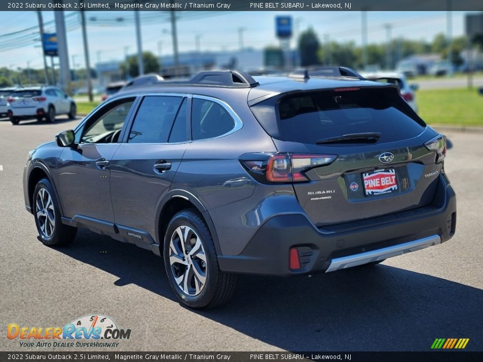 2022 Subaru Outback 2.5i Limited Magnetite Gray Metallic / Titanium Gray Photo #4