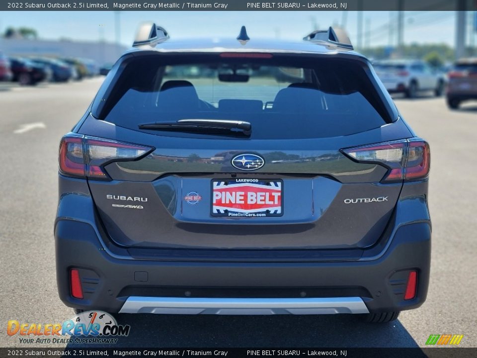 2022 Subaru Outback 2.5i Limited Magnetite Gray Metallic / Titanium Gray Photo #5