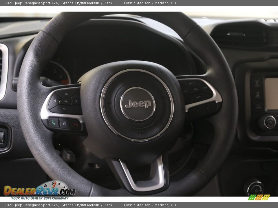 2020 Jeep Renegade Sport 4x4 Granite Crystal Metallic / Black Photo #7