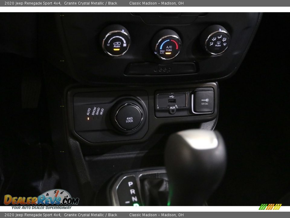 2020 Jeep Renegade Sport 4x4 Granite Crystal Metallic / Black Photo #13