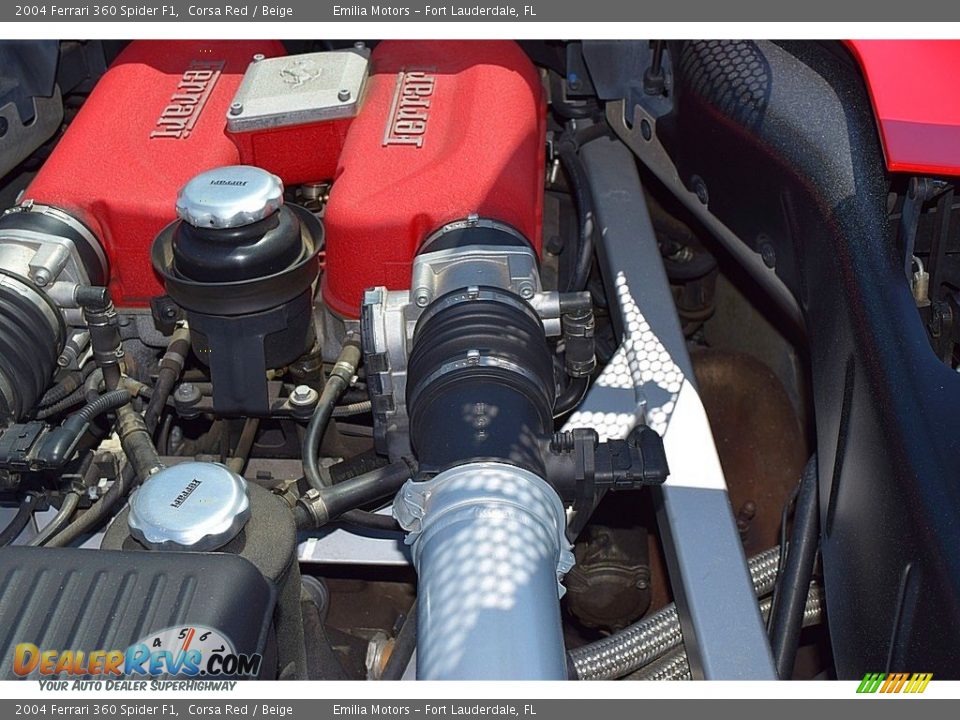 2004 Ferrari 360 Spider F1 3.6 Liter DOHC 40-Valve V8 Engine Photo #62