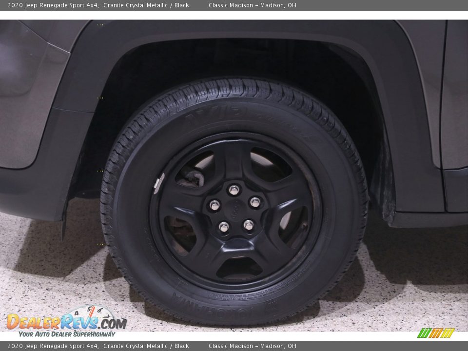 2020 Jeep Renegade Sport 4x4 Granite Crystal Metallic / Black Photo #20