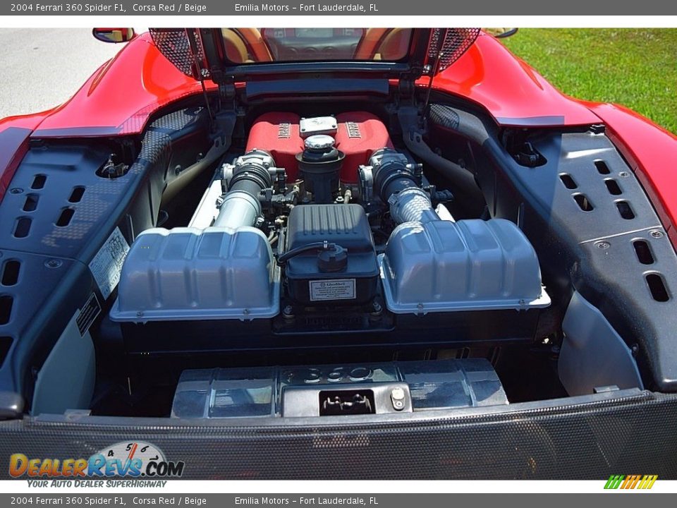 2004 Ferrari 360 Spider F1 3.6 Liter DOHC 40-Valve V8 Engine Photo #65