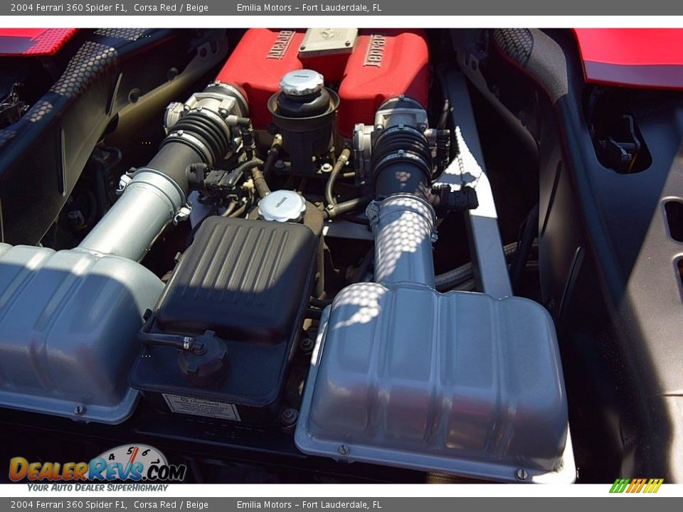 2004 Ferrari 360 Spider F1 3.6 Liter DOHC 40-Valve V8 Engine Photo #66