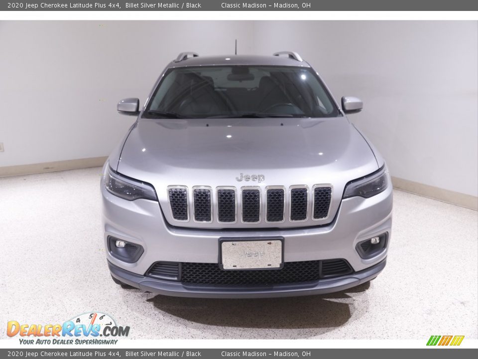 2020 Jeep Cherokee Latitude Plus 4x4 Billet Silver Metallic / Black Photo #2
