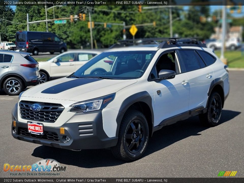 2022 Subaru Outback Wilderness Crystal White Pearl / Gray StarTex Photo #1