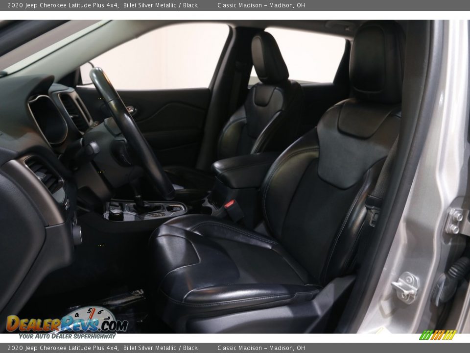 2020 Jeep Cherokee Latitude Plus 4x4 Billet Silver Metallic / Black Photo #5