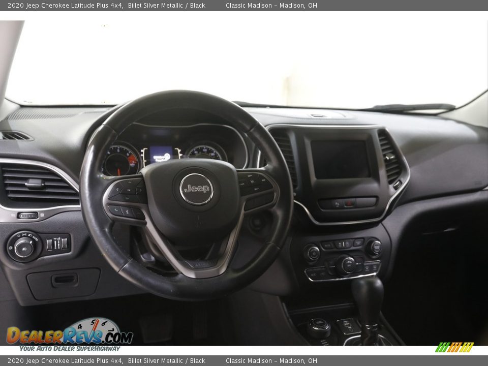 2020 Jeep Cherokee Latitude Plus 4x4 Billet Silver Metallic / Black Photo #6