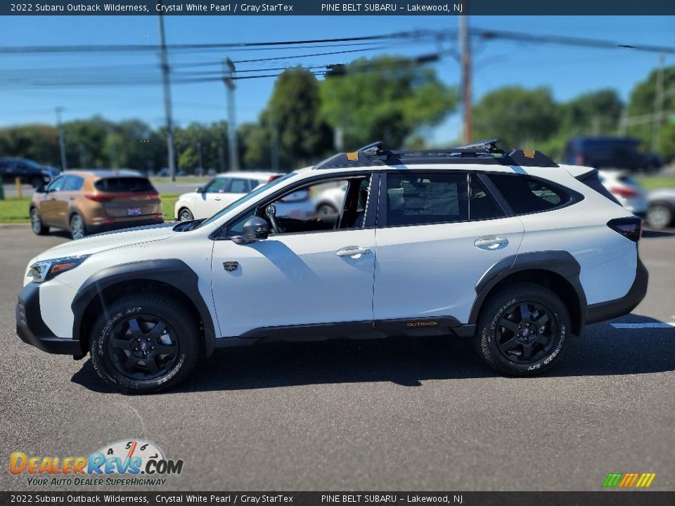 2022 Subaru Outback Wilderness Crystal White Pearl / Gray StarTex Photo #3