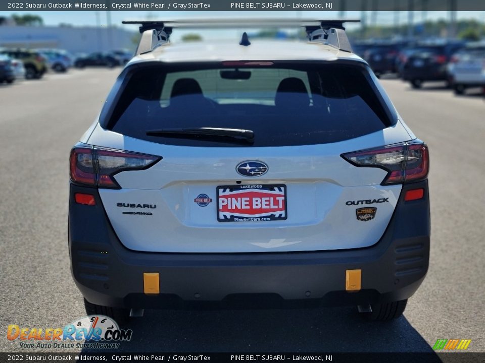 2022 Subaru Outback Wilderness Crystal White Pearl / Gray StarTex Photo #5