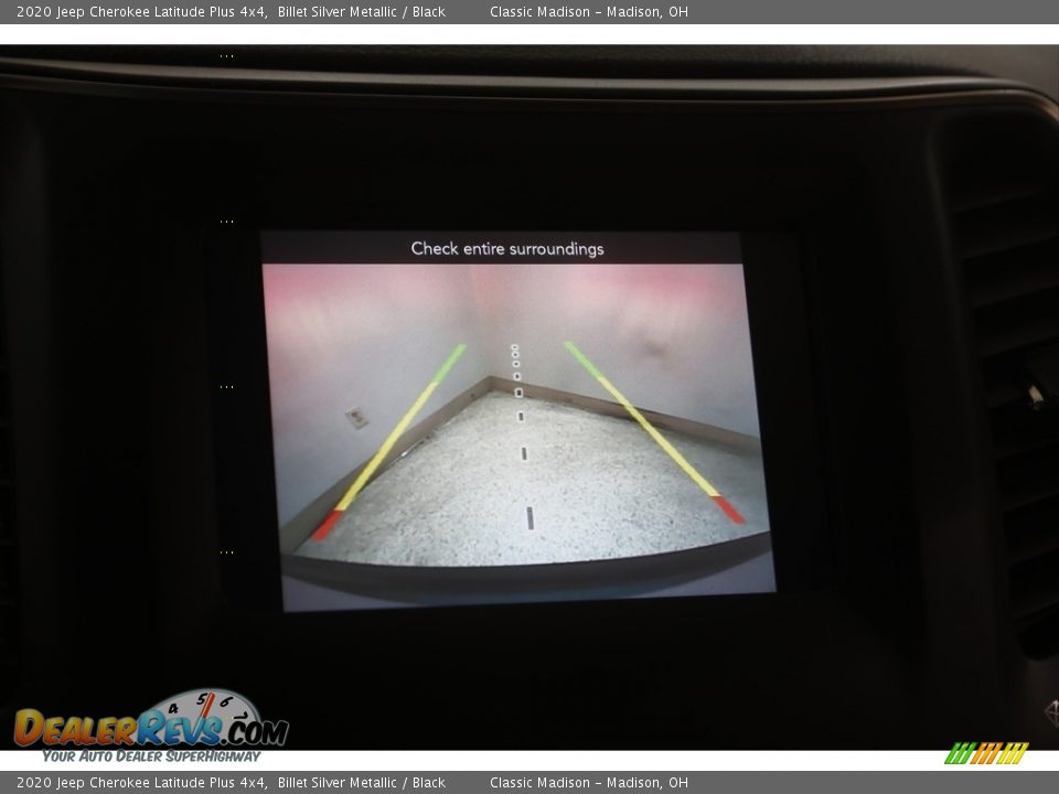 2020 Jeep Cherokee Latitude Plus 4x4 Billet Silver Metallic / Black Photo #14