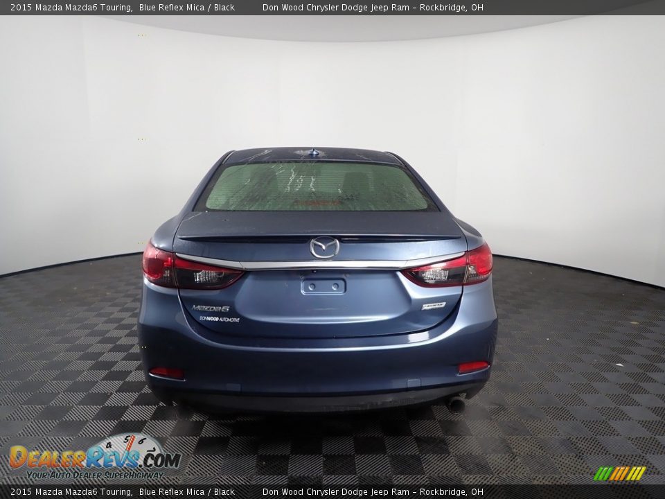 2015 Mazda Mazda6 Touring Blue Reflex Mica / Black Photo #8