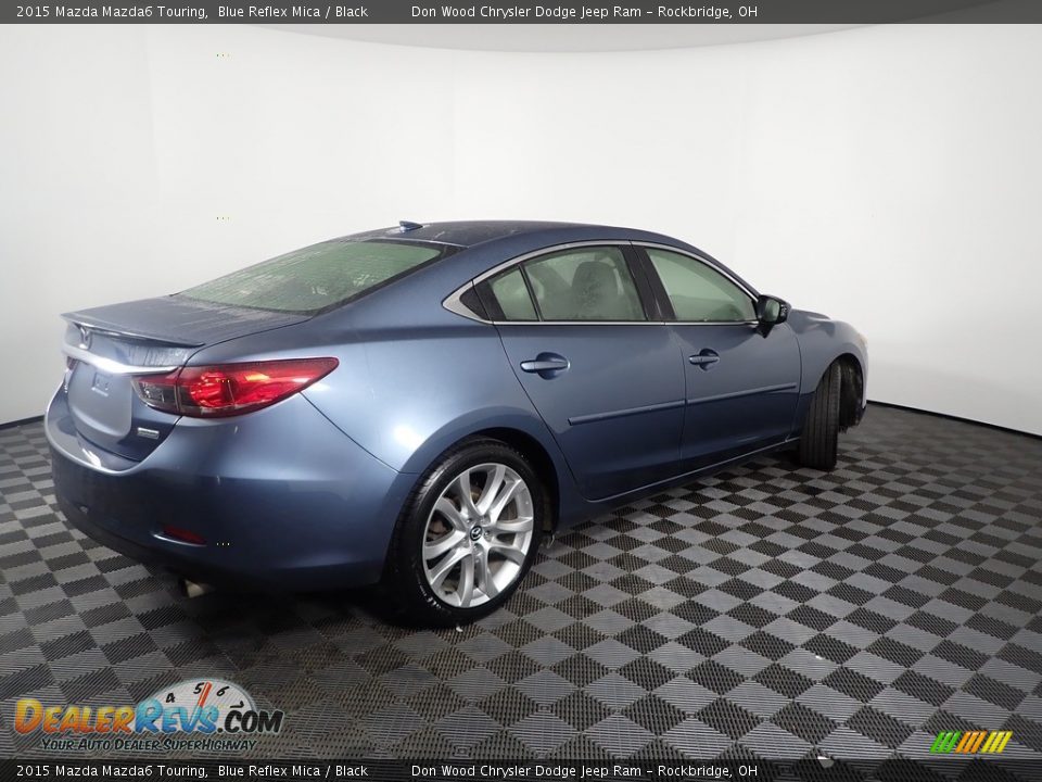 2015 Mazda Mazda6 Touring Blue Reflex Mica / Black Photo #9