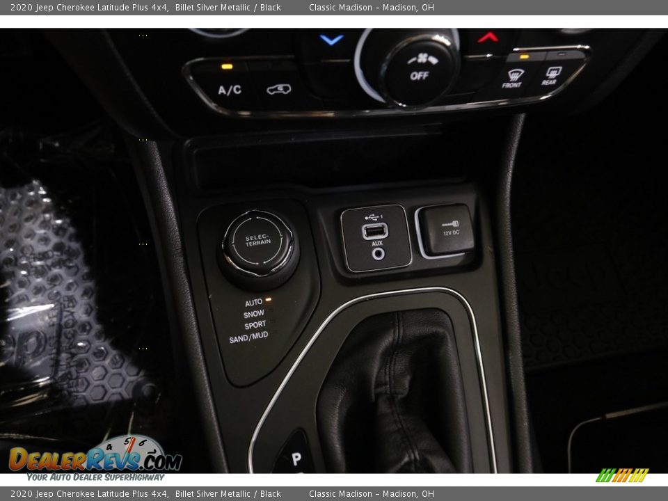 2020 Jeep Cherokee Latitude Plus 4x4 Billet Silver Metallic / Black Photo #16