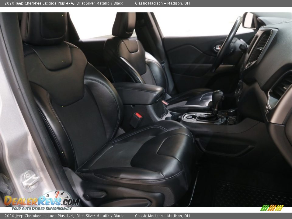 2020 Jeep Cherokee Latitude Plus 4x4 Billet Silver Metallic / Black Photo #17