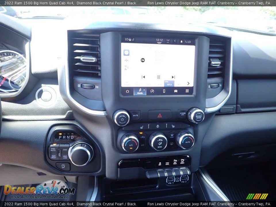 2022 Ram 1500 Big Horn Quad Cab 4x4 Diamond Black Crystal Pearl / Black Photo #18