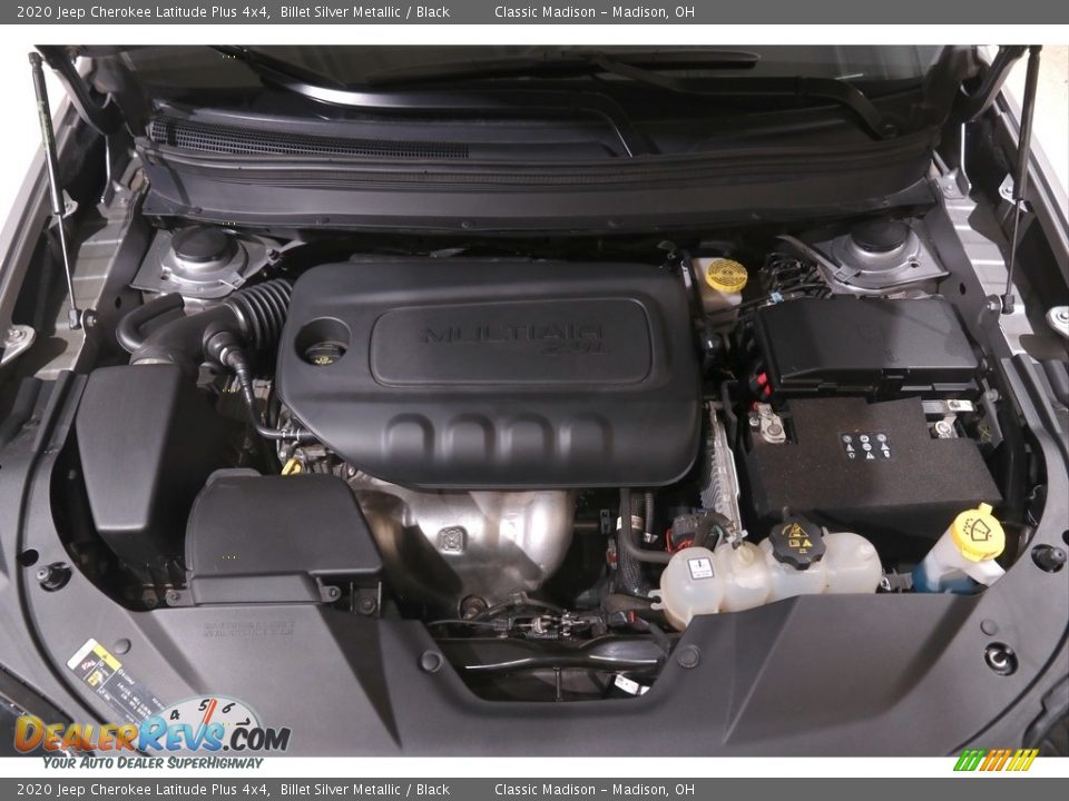 2020 Jeep Cherokee Latitude Plus 4x4 Billet Silver Metallic / Black Photo #21