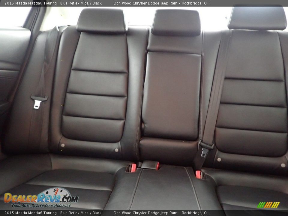 Rear Seat of 2015 Mazda Mazda6 Touring Photo #19