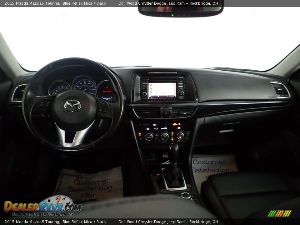 2015 Mazda Mazda6 Touring Blue Reflex Mica / Black Photo #22