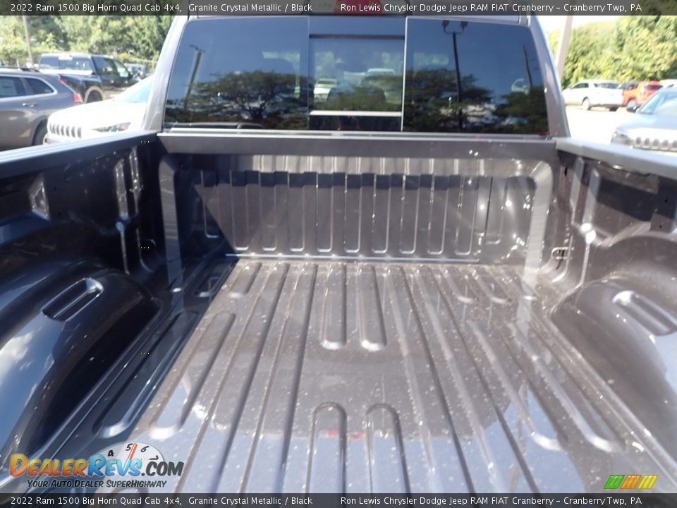 2022 Ram 1500 Big Horn Quad Cab 4x4 Granite Crystal Metallic / Black Photo #11