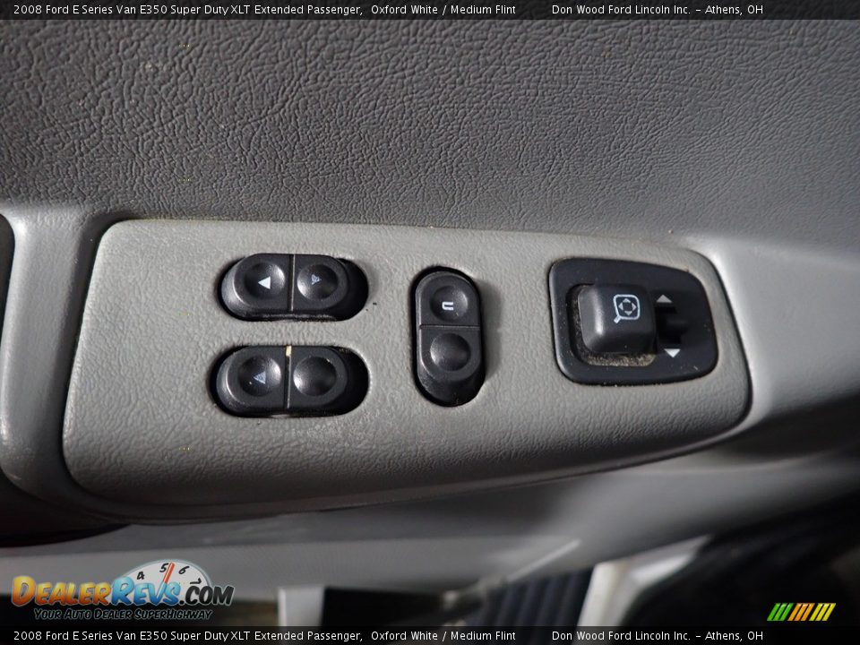 2008 Ford E Series Van E350 Super Duty XLT Extended Passenger Oxford White / Medium Flint Photo #15