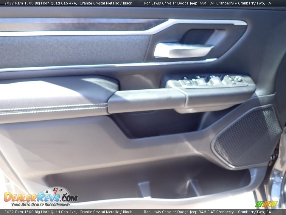 2022 Ram 1500 Big Horn Quad Cab 4x4 Granite Crystal Metallic / Black Photo #14