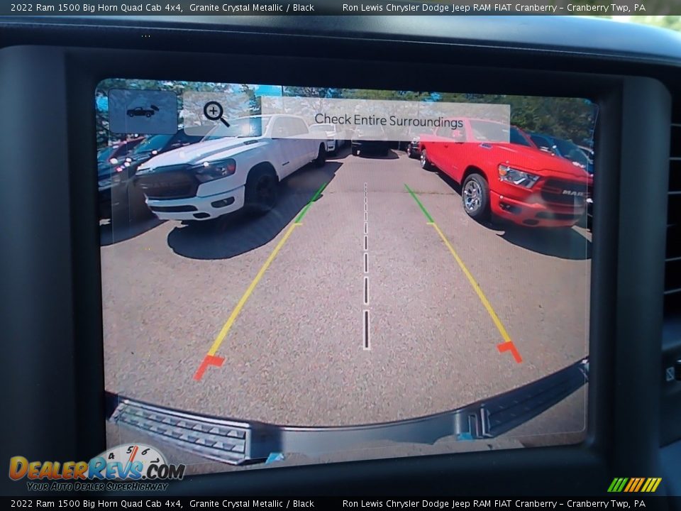 2022 Ram 1500 Big Horn Quad Cab 4x4 Granite Crystal Metallic / Black Photo #17