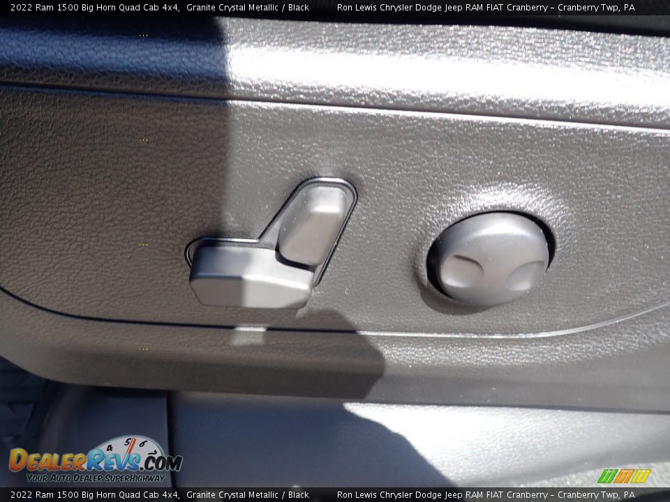 2022 Ram 1500 Big Horn Quad Cab 4x4 Granite Crystal Metallic / Black Photo #19