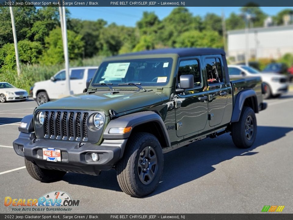 2022 Jeep Gladiator Sport 4x4 Sarge Green / Black Photo #1