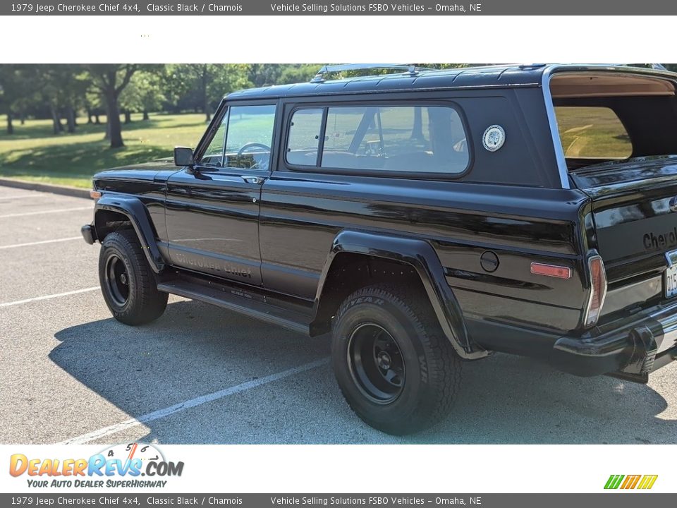 Classic Black 1979 Jeep Cherokee Chief 4x4 Photo #6