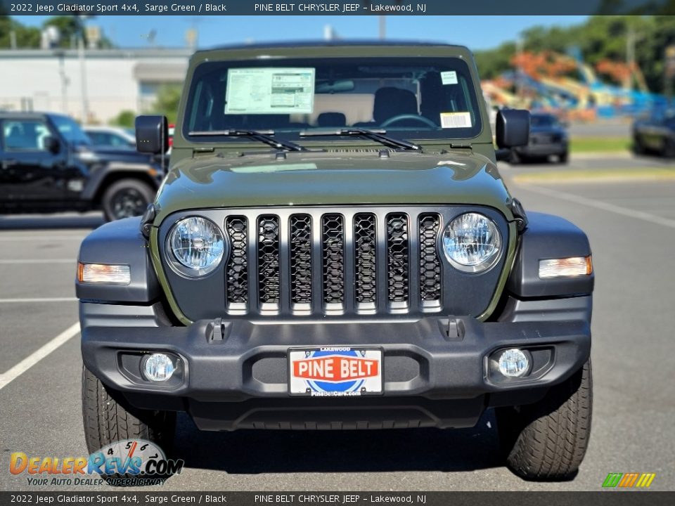 2022 Jeep Gladiator Sport 4x4 Sarge Green / Black Photo #3