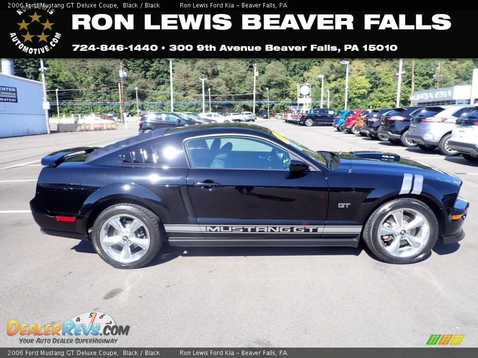 2006 Ford Mustang GT Deluxe Coupe Black / Black Photo #1