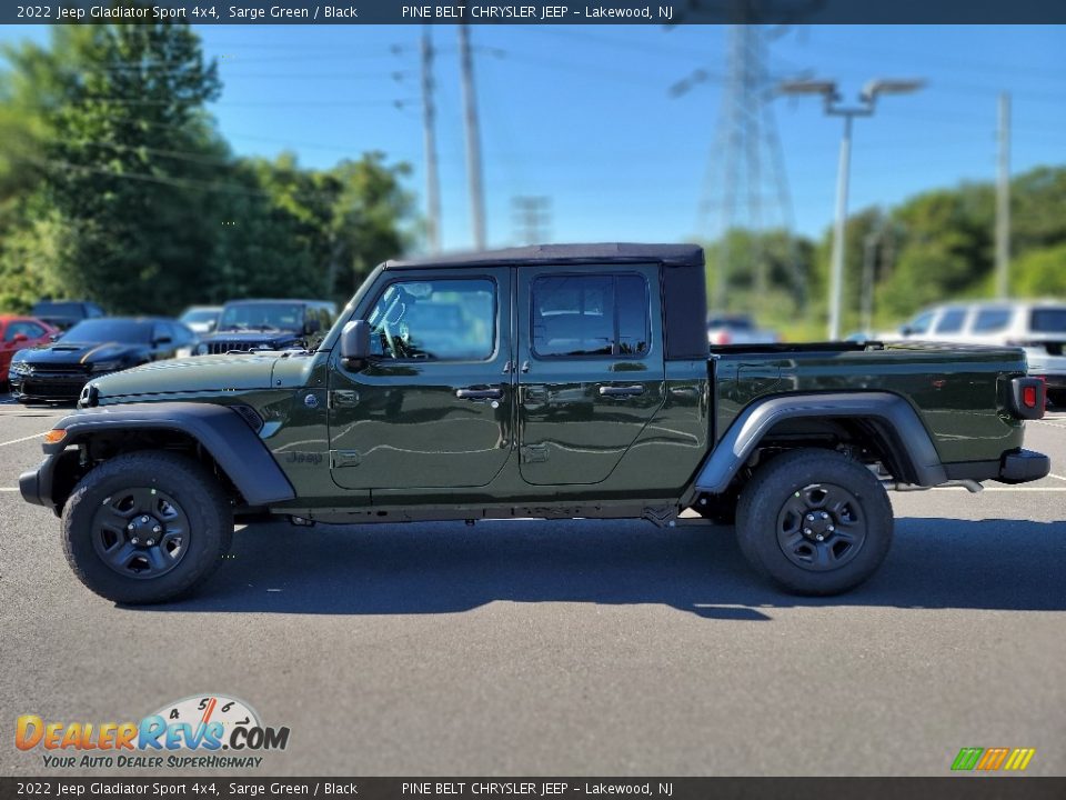 2022 Jeep Gladiator Sport 4x4 Sarge Green / Black Photo #4