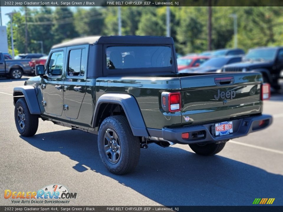 2022 Jeep Gladiator Sport 4x4 Sarge Green / Black Photo #6