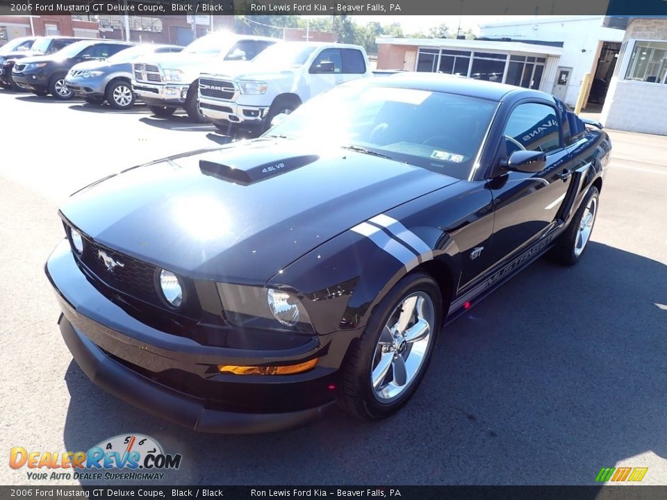 2006 Ford Mustang GT Deluxe Coupe Black / Black Photo #4