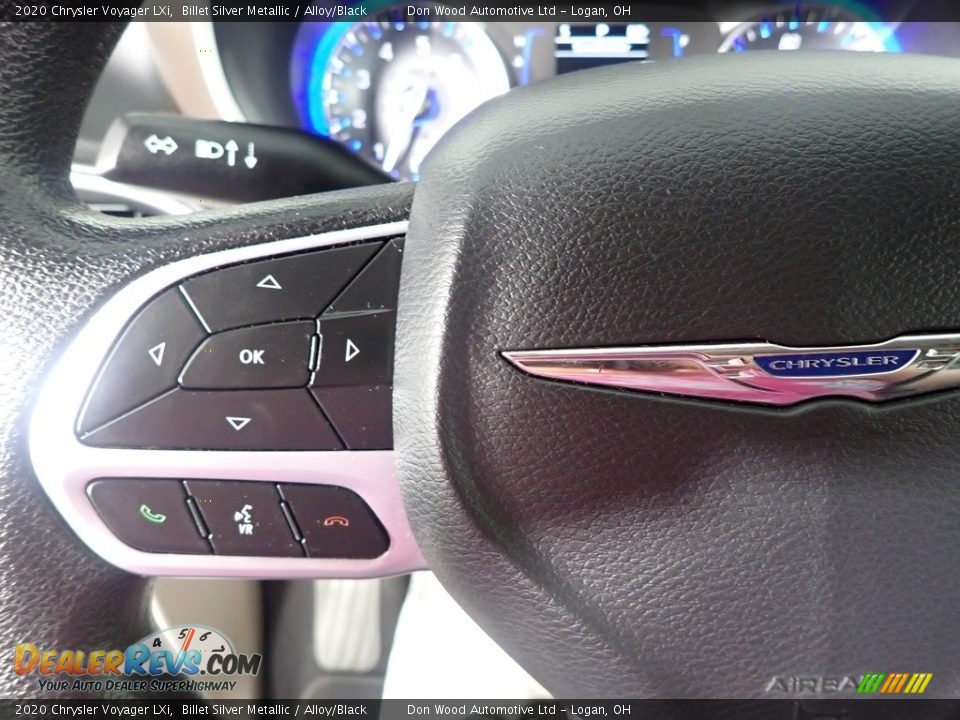 2020 Chrysler Voyager LXi Billet Silver Metallic / Alloy/Black Photo #16