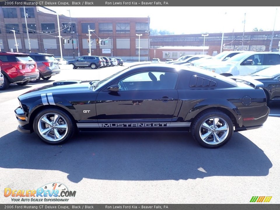 2006 Ford Mustang GT Deluxe Coupe Black / Black Photo #5