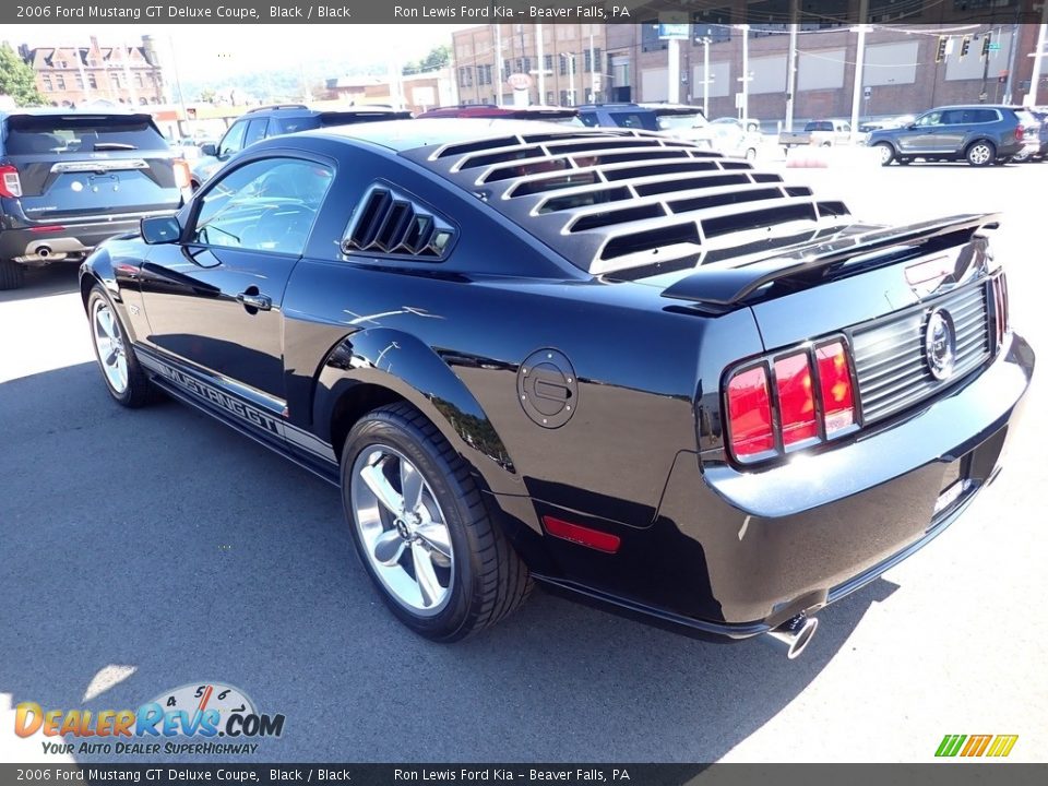 2006 Ford Mustang GT Deluxe Coupe Black / Black Photo #6