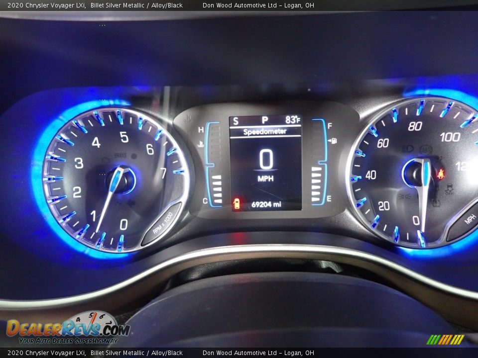 2020 Chrysler Voyager LXi Billet Silver Metallic / Alloy/Black Photo #18